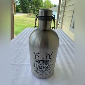 Odell Brewing Co Stainless Steel 64oz Growler "Lugene Chocolate Stout"